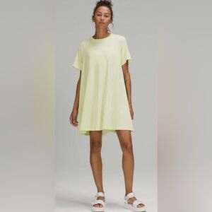 Lululemon All Yours Tee Shirt Dress Crispin Green Sold Out RARE.